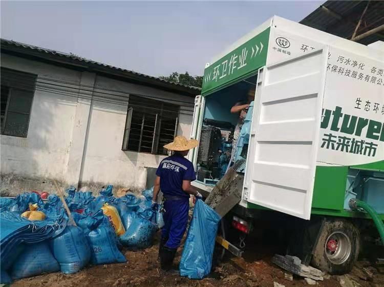 阜新工业污泥压干处理